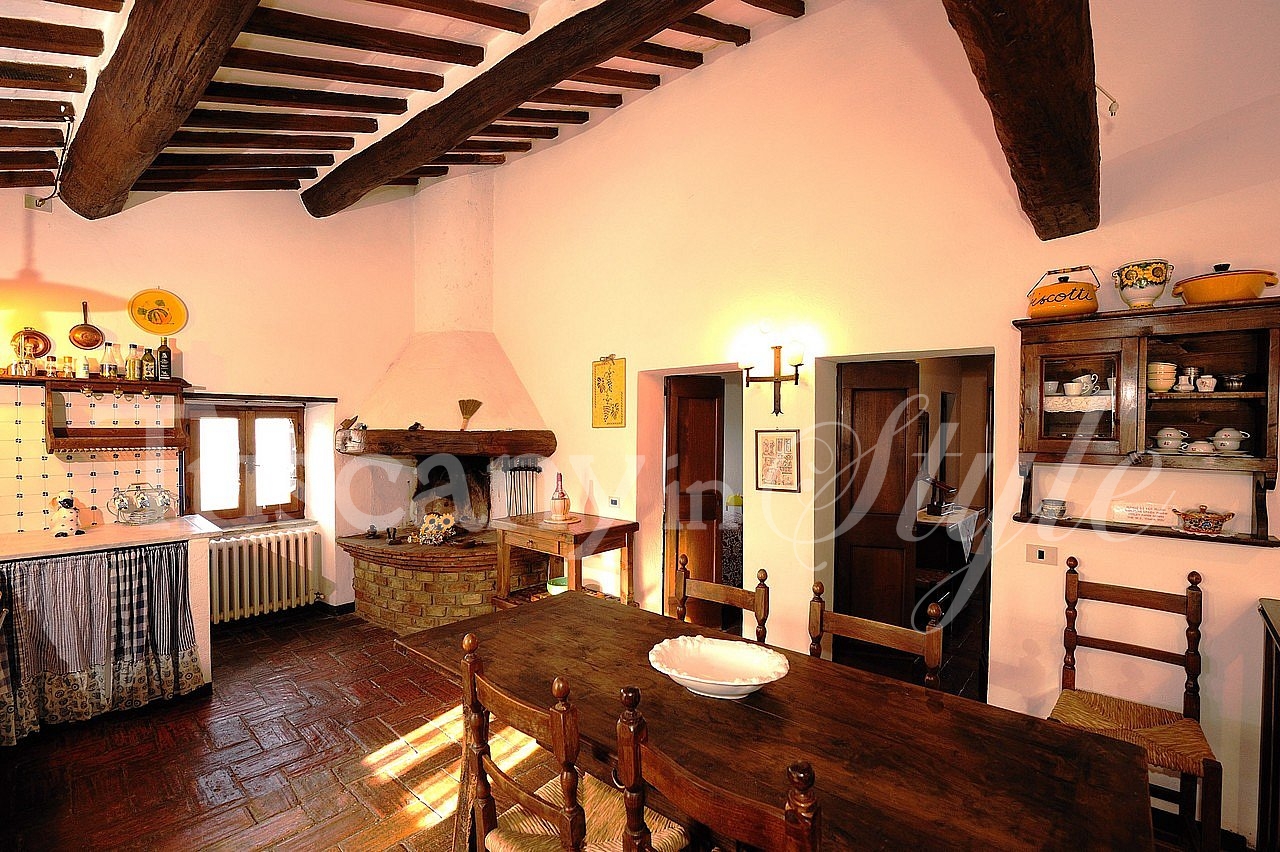  Cortona-Country home with estensive land and private pool-5