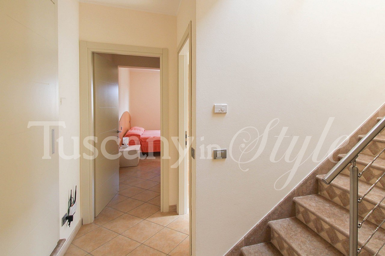 Villa Fiumetto-Semi detached villa with garden and private parking-5